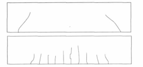 Failure modes of concrete beams