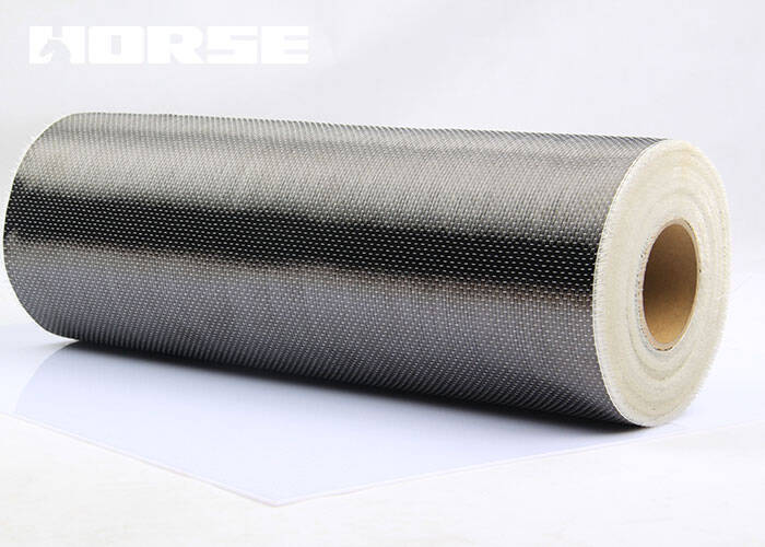 Horse unidirectional carbon fiber fabric