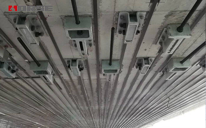 Prestressed Carbon Fiber Strip on Bridge