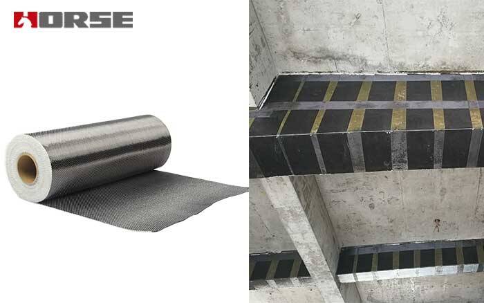 carbon fiber to reinforce concrete structures