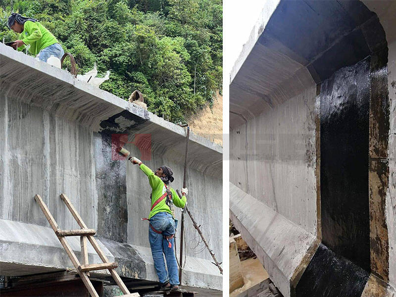 carbon fiber on bridge structures