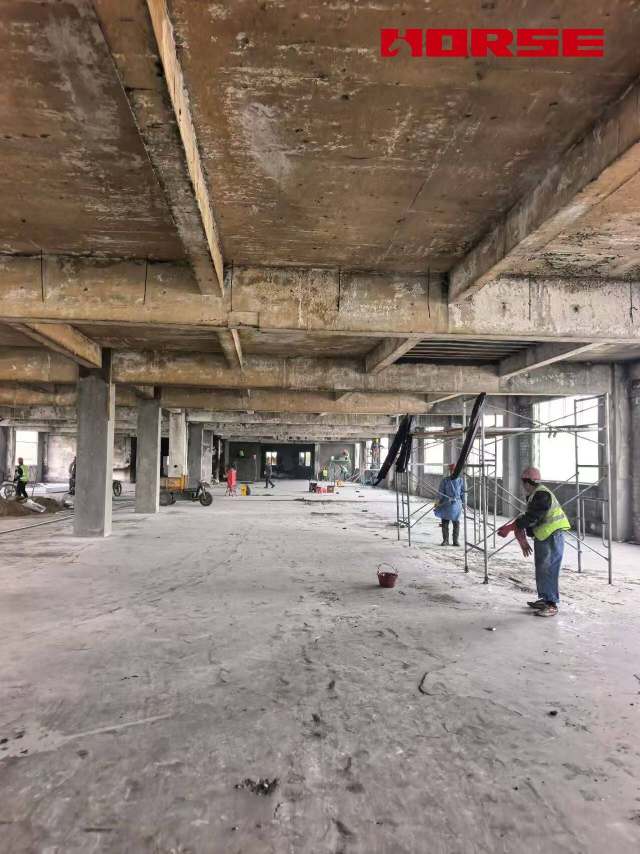 Repair and Reinforcement of Industrial Factory Structures Damaged By Fire