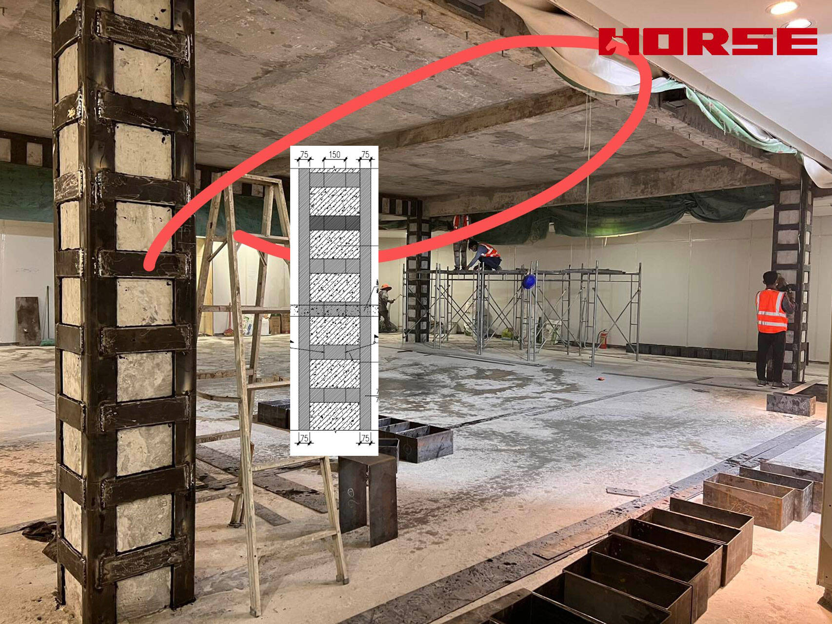 Old Supermarket Strengthening & Repairing in Cambodia Old Supermarket Strengthening & Repairing in Cambodia