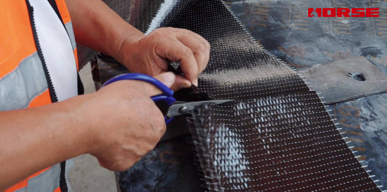 Structural Retrofit with Carbon Fiber after Floor Slab Demolition