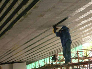 CFRP wrap for bridge strengthening